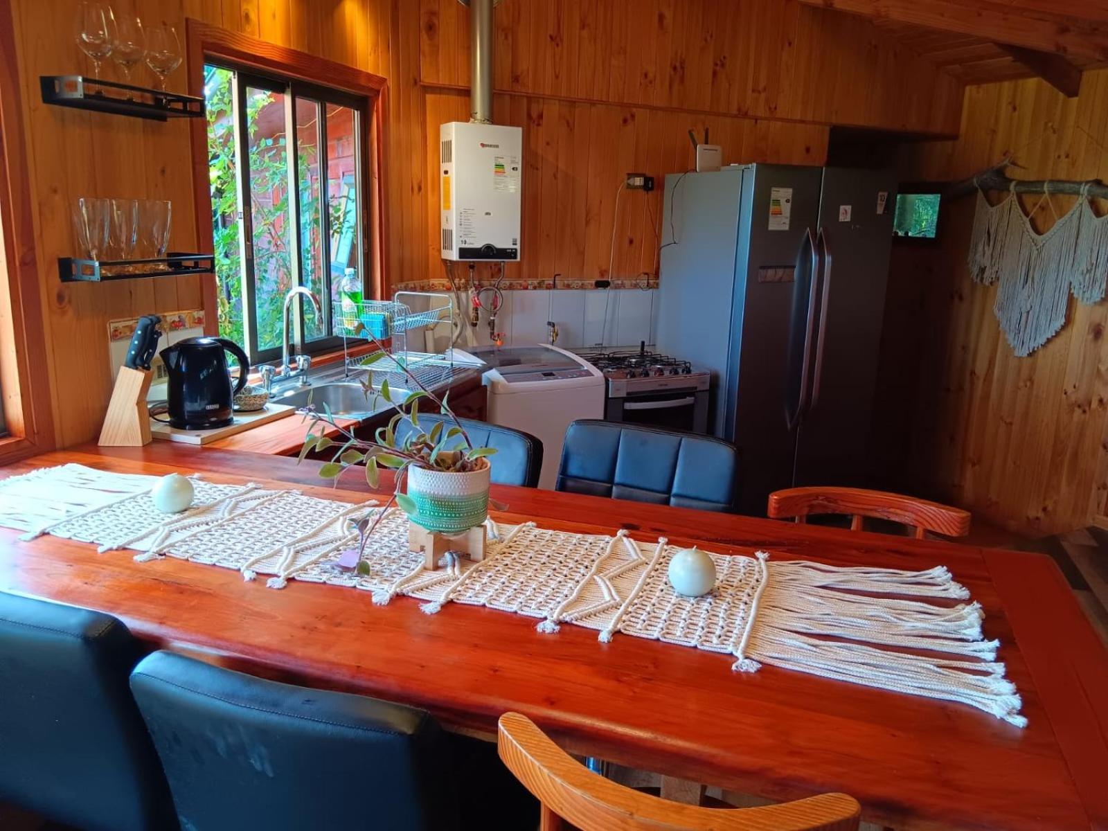 Cabanas Ayalen Con Vista Al Lago Pucón Kamer foto