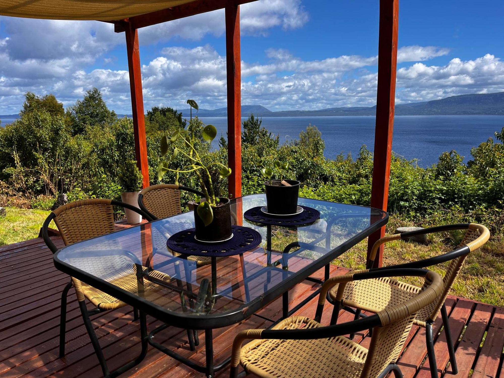 Cabanas Ayalen Con Vista Al Lago Pucón Kamer foto