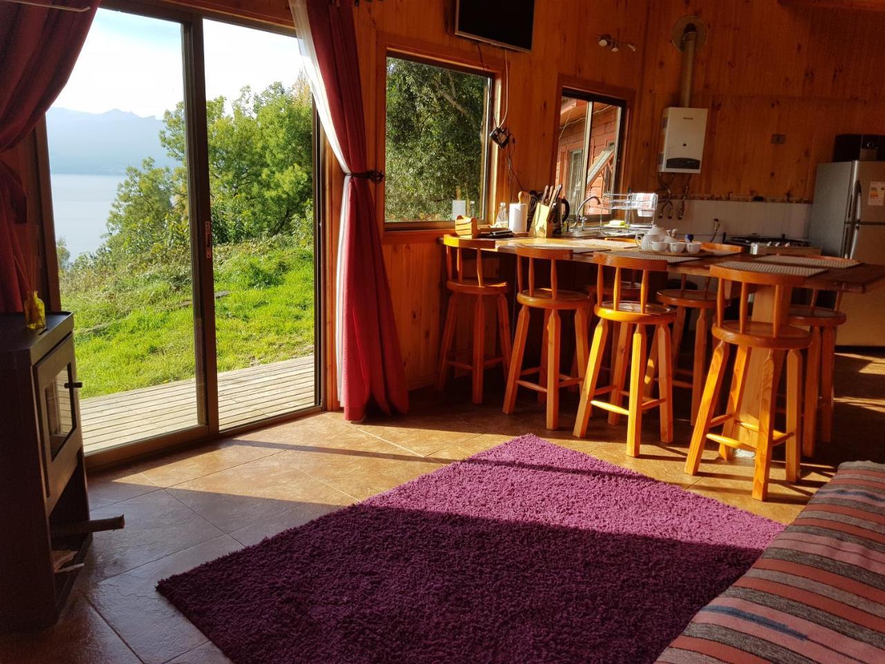 Cabanas Ayalen Con Vista Al Lago Pucón Buitenkant foto