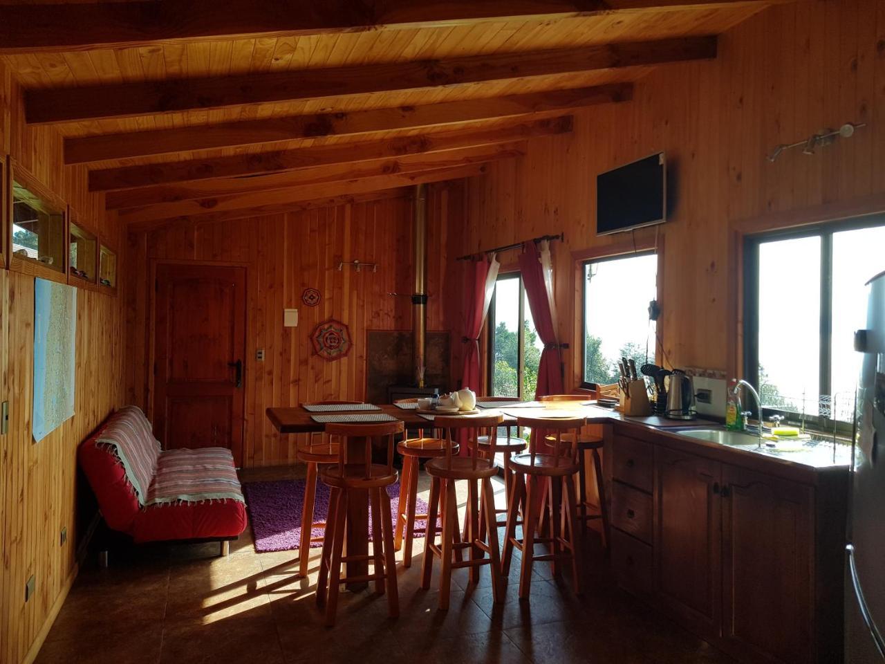 Cabanas Ayalen Con Vista Al Lago Pucón Buitenkant foto